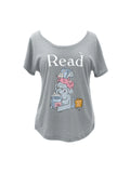 Elephant & Piggie Read Ladies T-Shirt