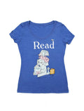 Elephant & Piggie Read Ladies Scoop Neck