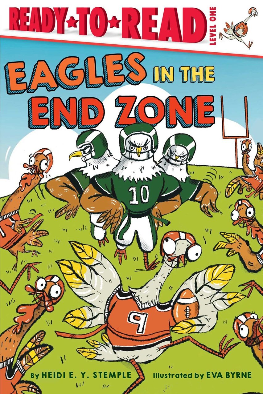 Eagles in the End Zone-Autographed