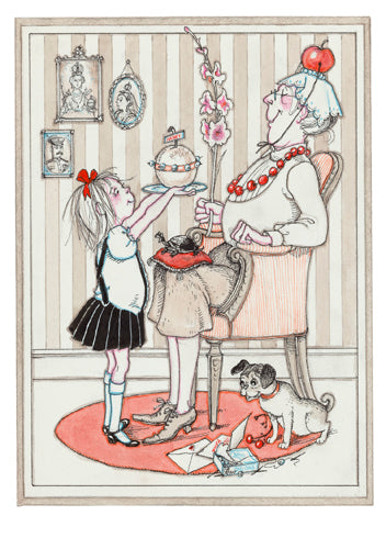 Notecard-Eloise Happy Birthday