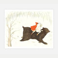 Print-Martin Escape in the Snow