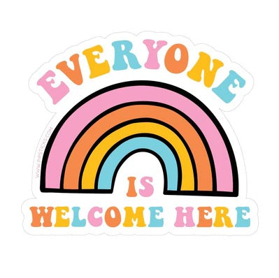 Sticker-Everyone Is Welcome Here