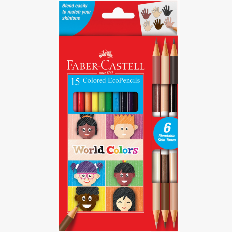 World Colors Colored Pencils Set of 15