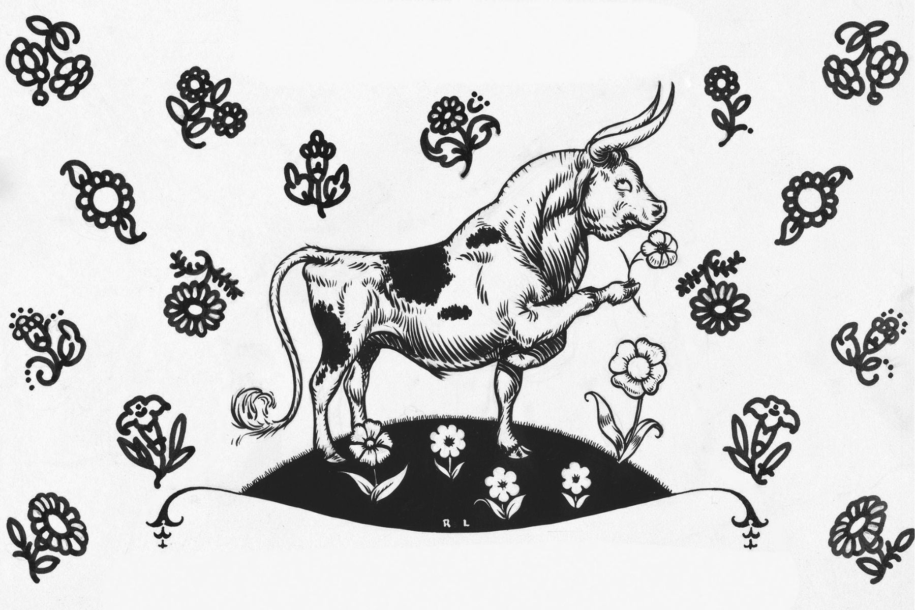 Ferdinand Flower Postcard