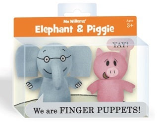 Elephant & Piggie Finger Puppet Set