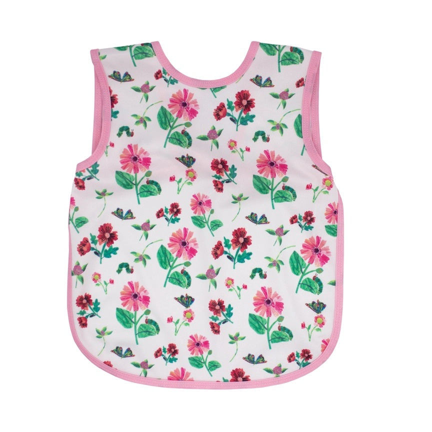Bib Apron-Floral Caterpillar