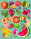 Fruit & Vegetable Print