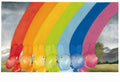 Postcard-Delessert Rainbow