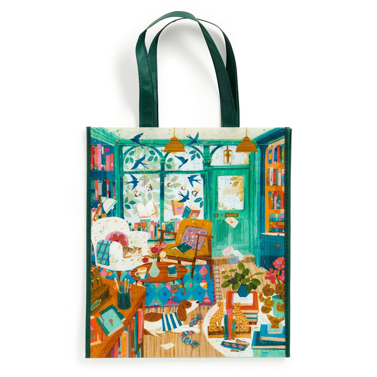 Bookshop Afternoon Reusable Shopping Tote
