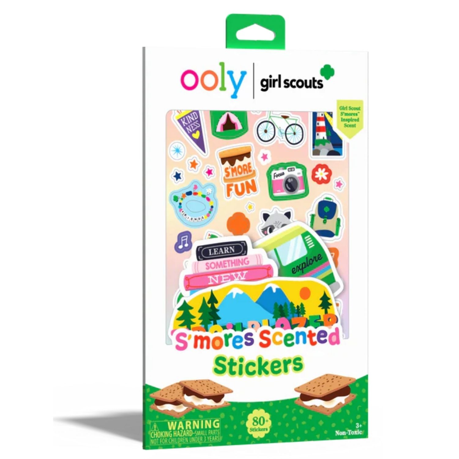 Girl Scout S'mores Scented Stickers