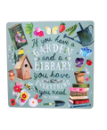 Garden and Library Sticker