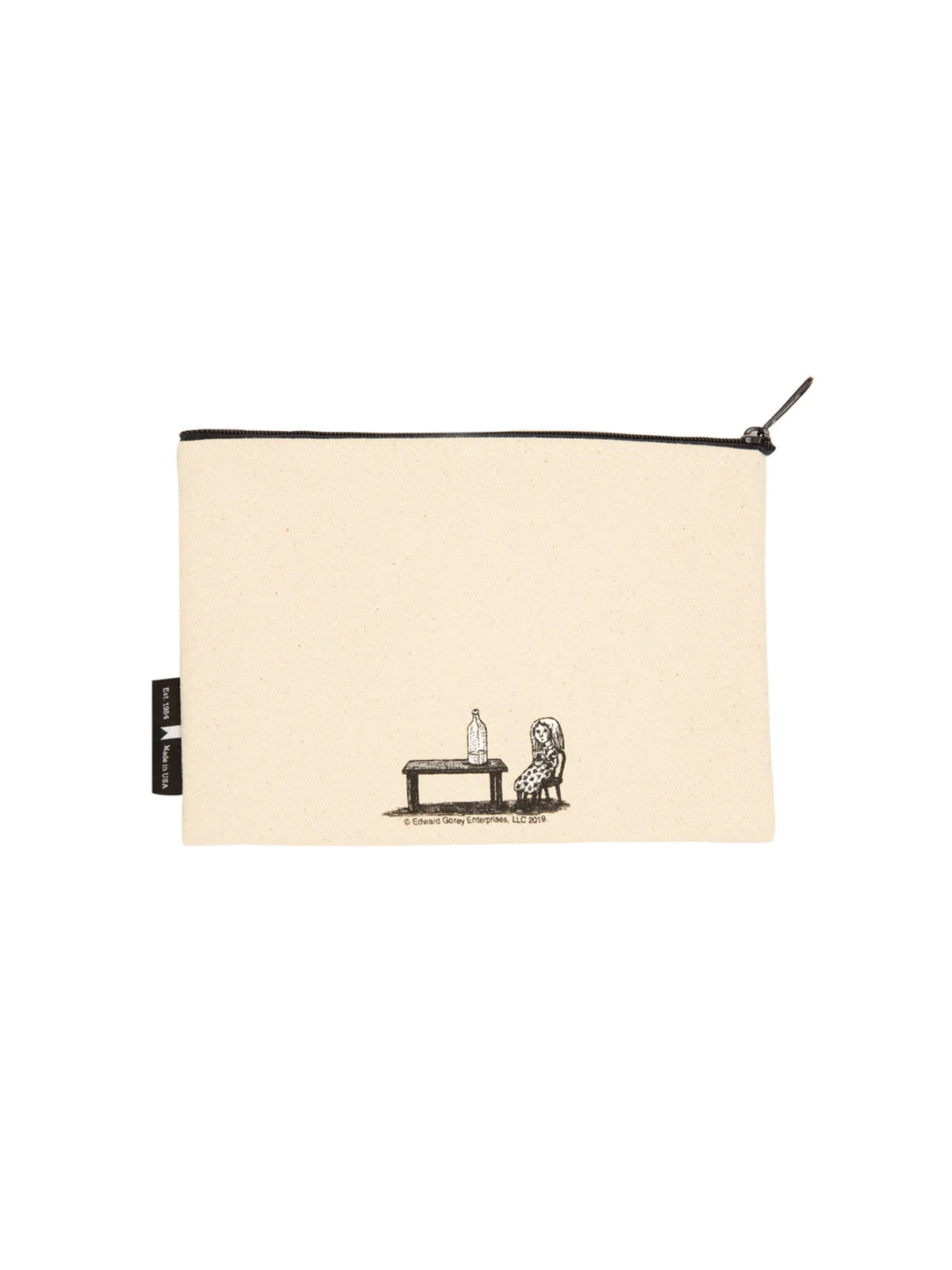 Gashlycrumb Tinies Zipper Pouch