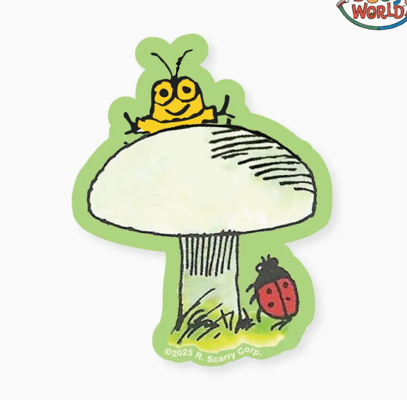Sticker-Goldbug Mushroom