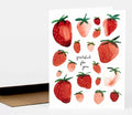 Grateful for You Strawberries Card