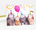 Card-Happy Birthday (Cats)