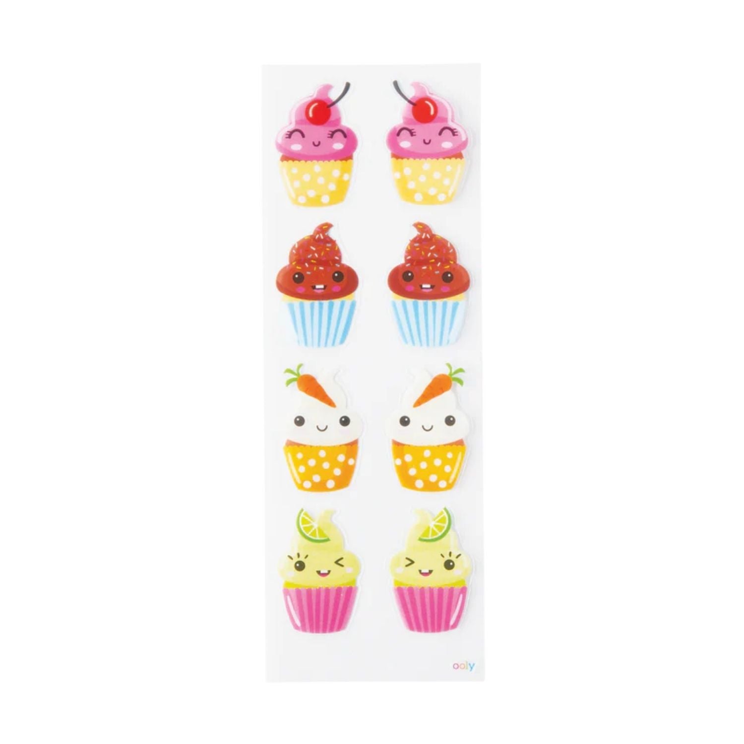 Sticker-Happy Cupcakes