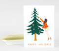 Card-Happy Holidays Tree