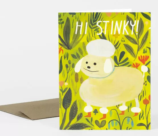 Hi Stinky Card