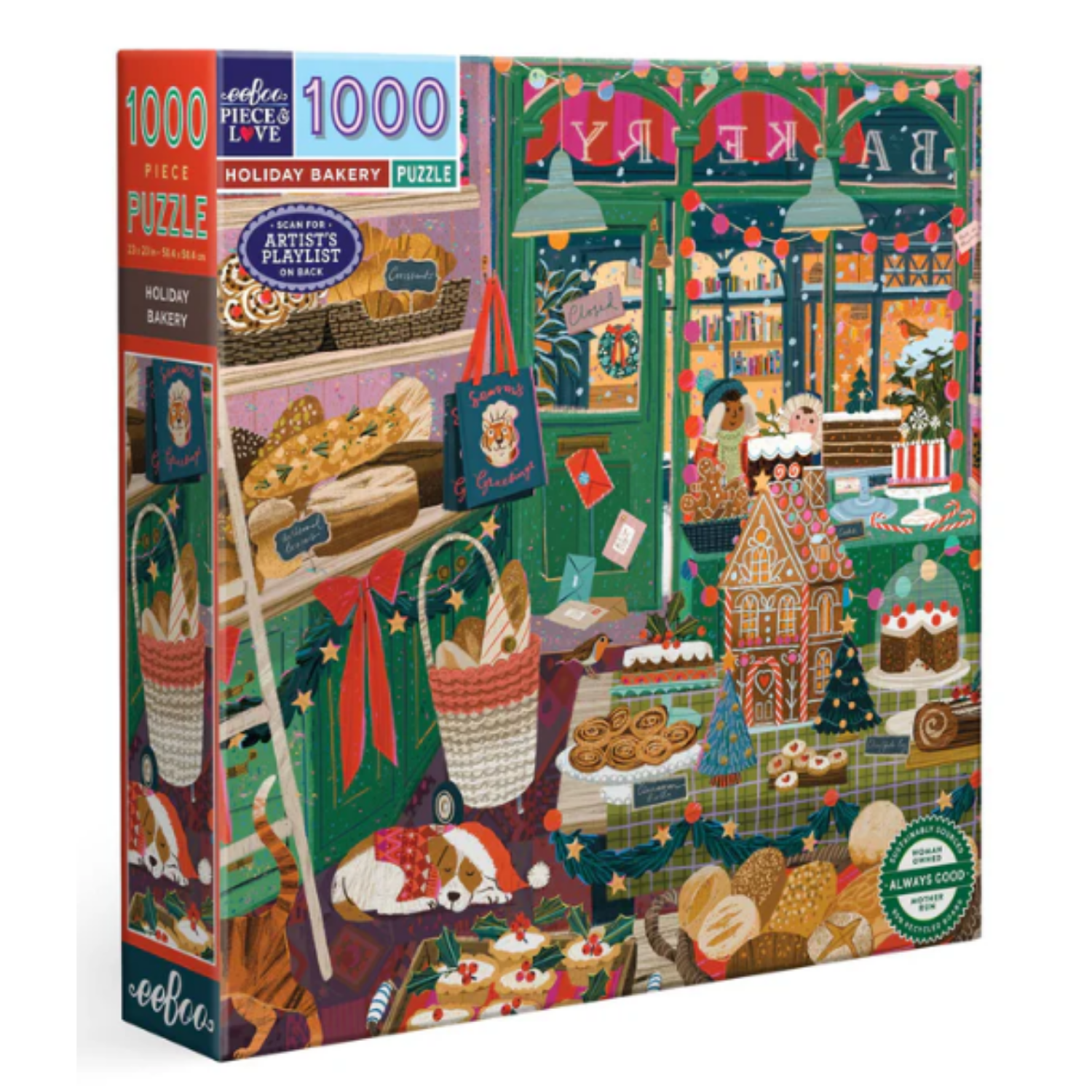 Puzzle-Holiday Bakery 1000 pc