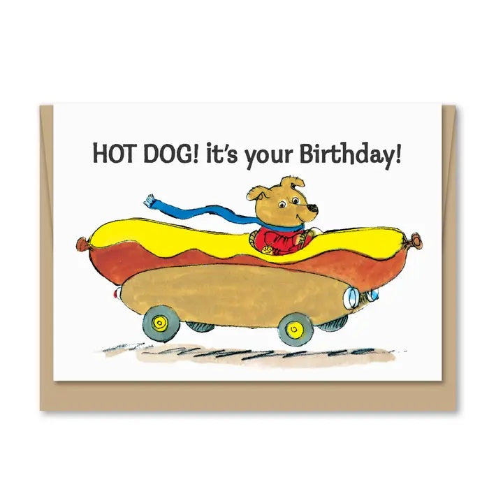 Hot Dog Mini Card