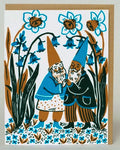 Card-Hugging Bluebells