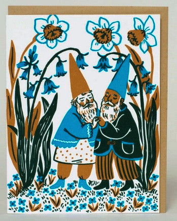 Card-Hugging Bluebells