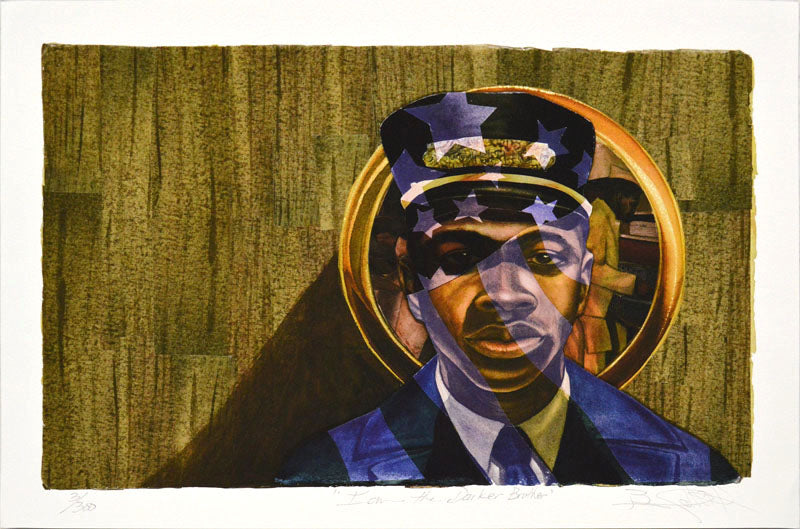 Print-Collier I Am the Darker Brother