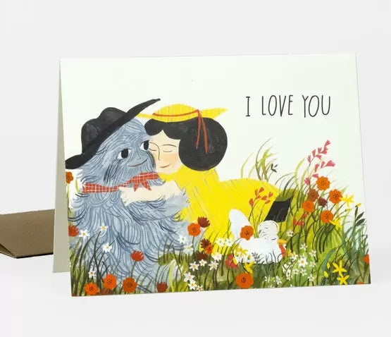 Card-I Love You Alma and the Beast