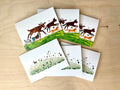 Card Set-Where Are You Going? (Set of 6, 2 designs)