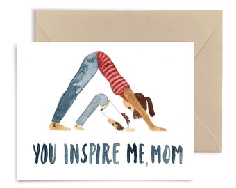 Card-You Inspire Me Mom