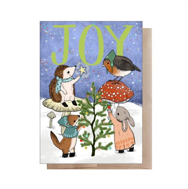 Joy Holiday Card