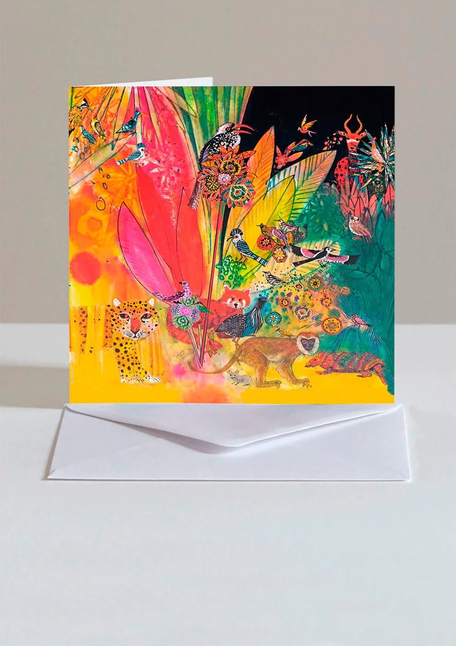 Card-Jungle Animals