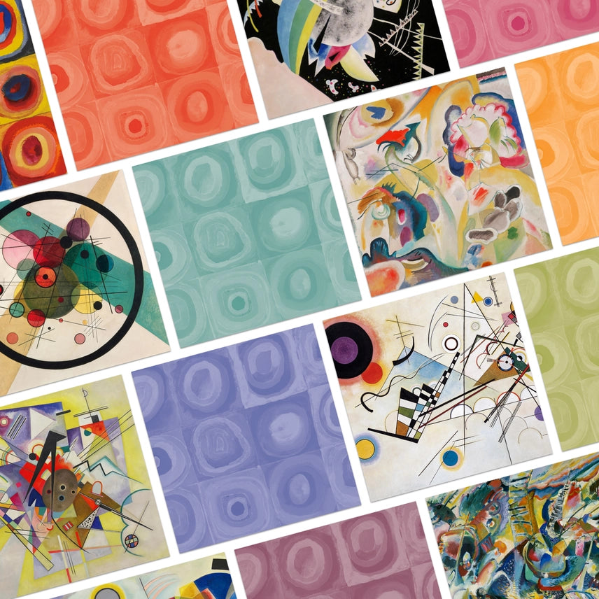 Kandinsky Origami Geometrics