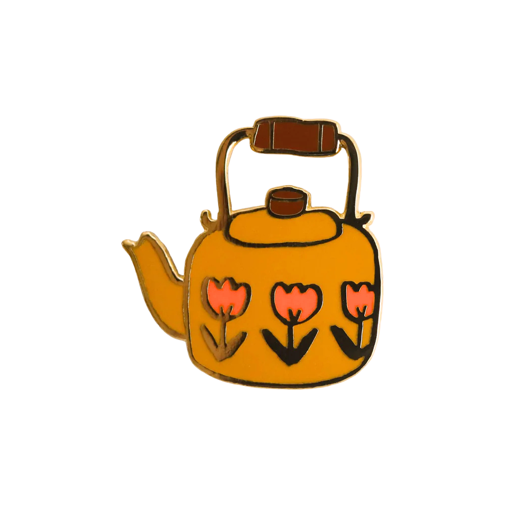 Kettle Enamel Pin