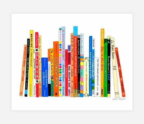 Print-Kids Classics Books Ideal Bookshelf