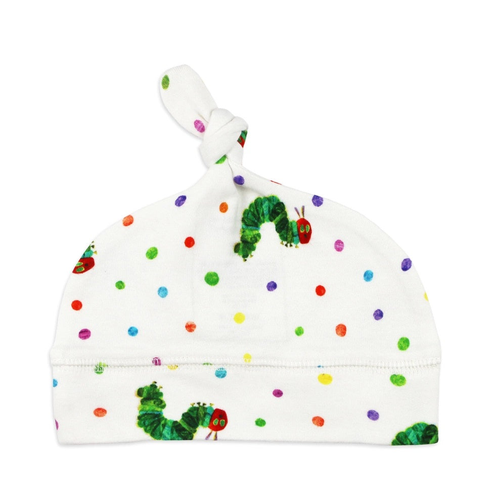 Very Hungry Caterpillar Knotted Baby Cap