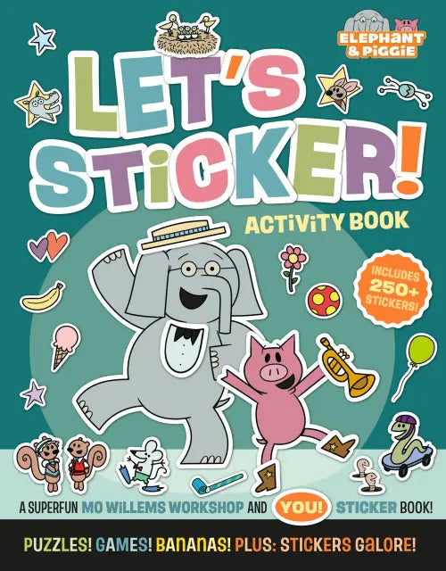 Elephant & Piggie Let's Sticker Book