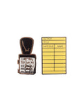 Library Card Enamel Pin Set