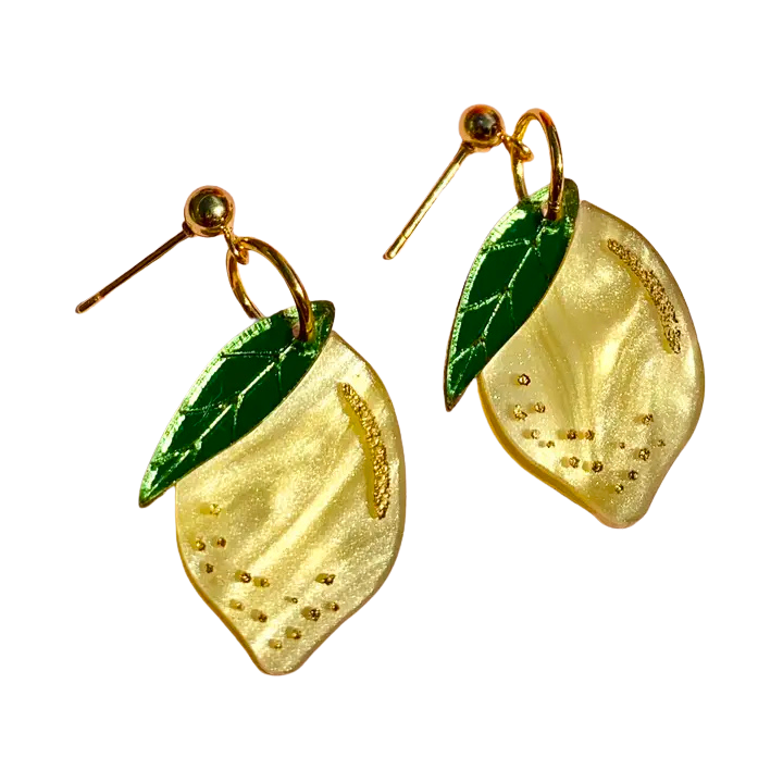 Lemon Earrings