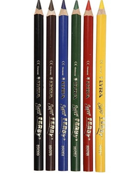Lyra Color Giants Colored Pencils (Set of 6)
