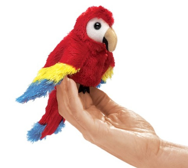 Macaw Finger Puppet