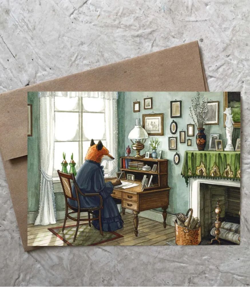 Card-Madame Fox's Letter