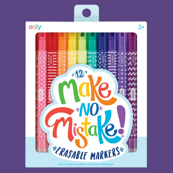 Make No Mistake Erasable Markers