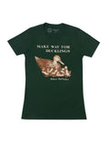 Make Way for Ducklings Ladies T-Shirt
