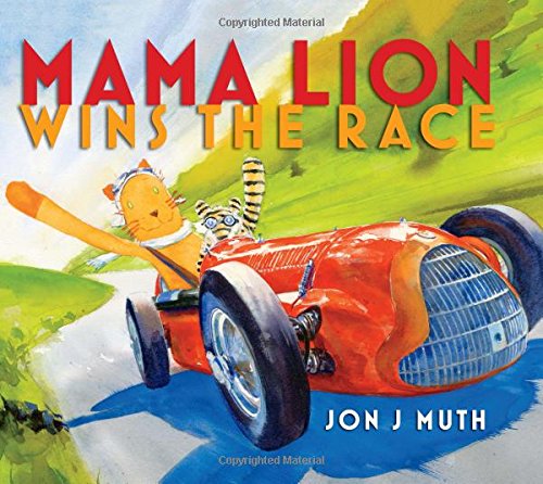 Mama Lion Wins the Race-Autographed