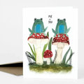 Me and You Frogs Card