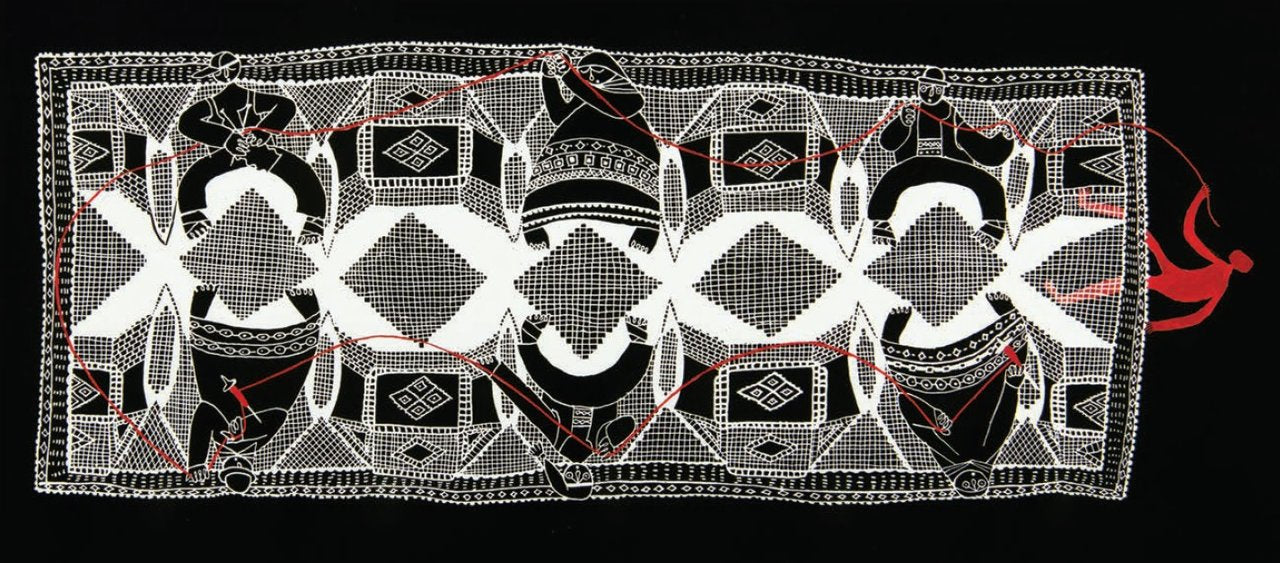 Postcard-Mello Joao by a Thread