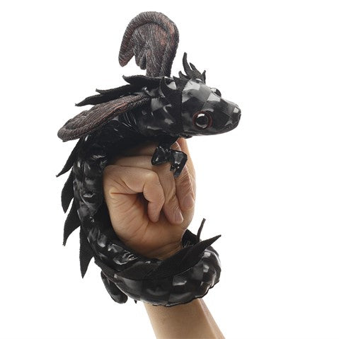 Wristlet Dragon Midnight Puppet