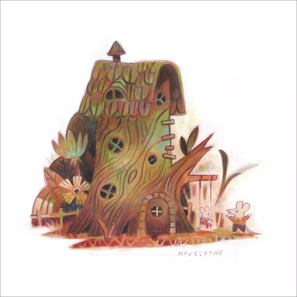 Print-Forsythe Mina Tree House