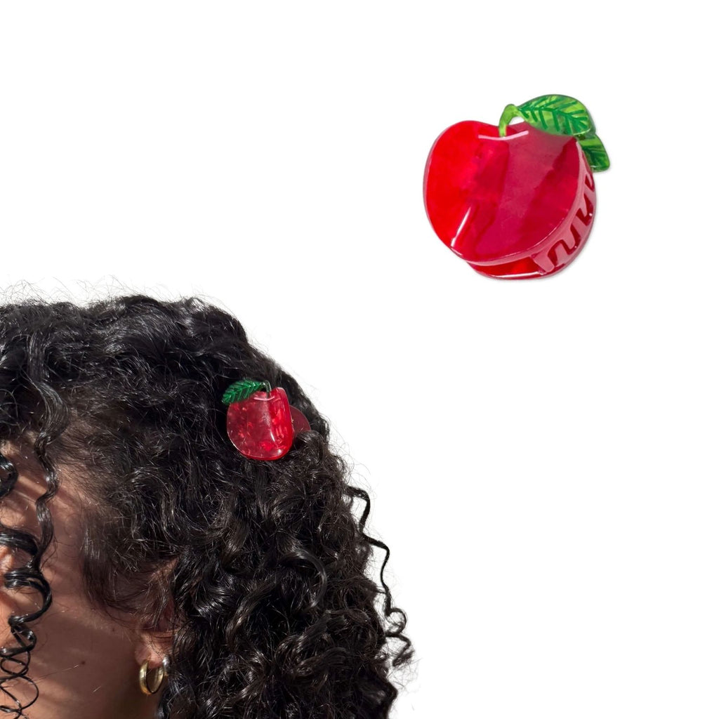 Apple Hair Clip - MINI